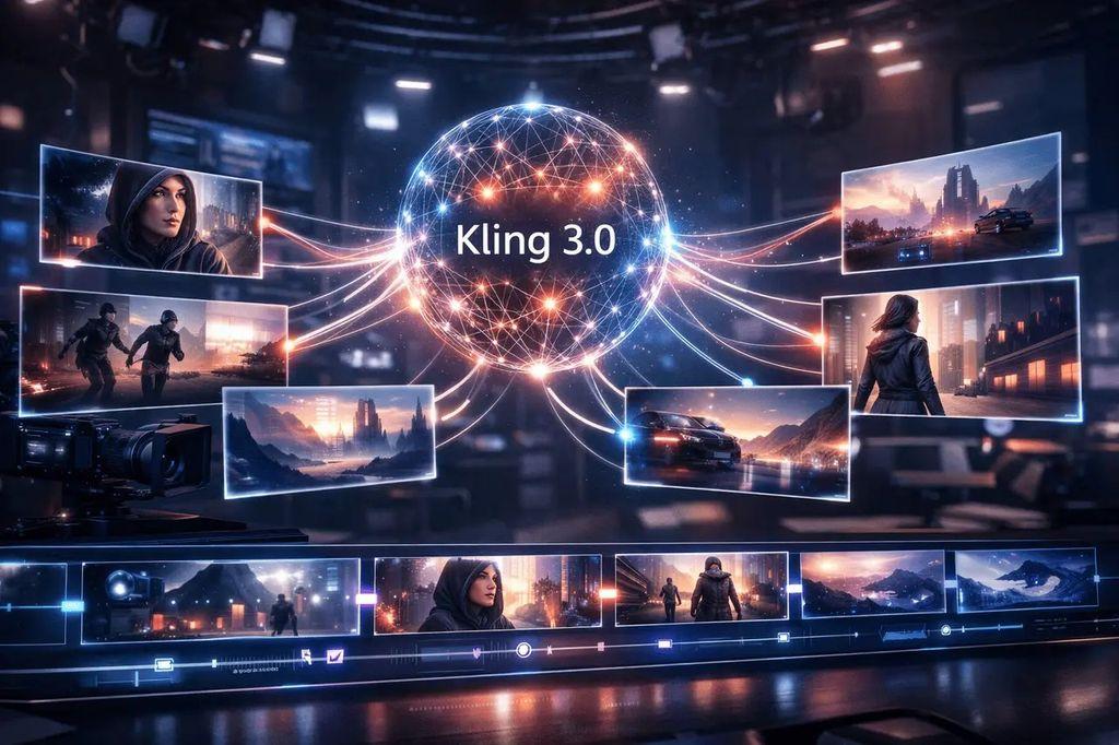 Kling AI 3.0 text to video generation