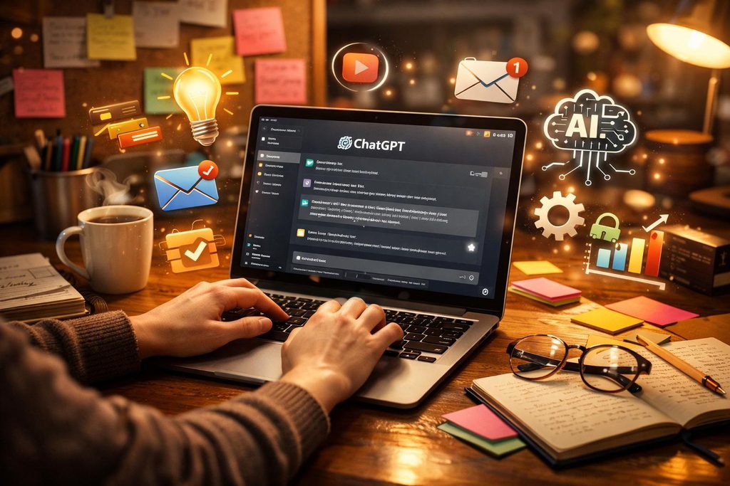 ChatGPT AI assistant for writing coding and productivity
