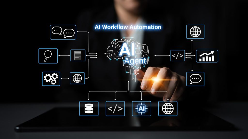 How AI agents automate business workflows