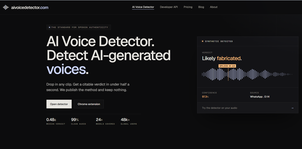 AI Voice Detectors 
